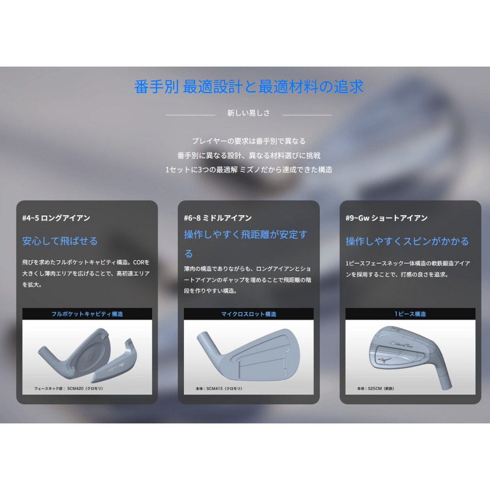 
                  
                    【受注商品】最新2025 MIZUNO ミズノプロ Mizuno Pro M-13 アイアンセット６本組 5-Pw Dynamic Gold 105 スチールシャフト Flex-S200 日本正規品
                  
                